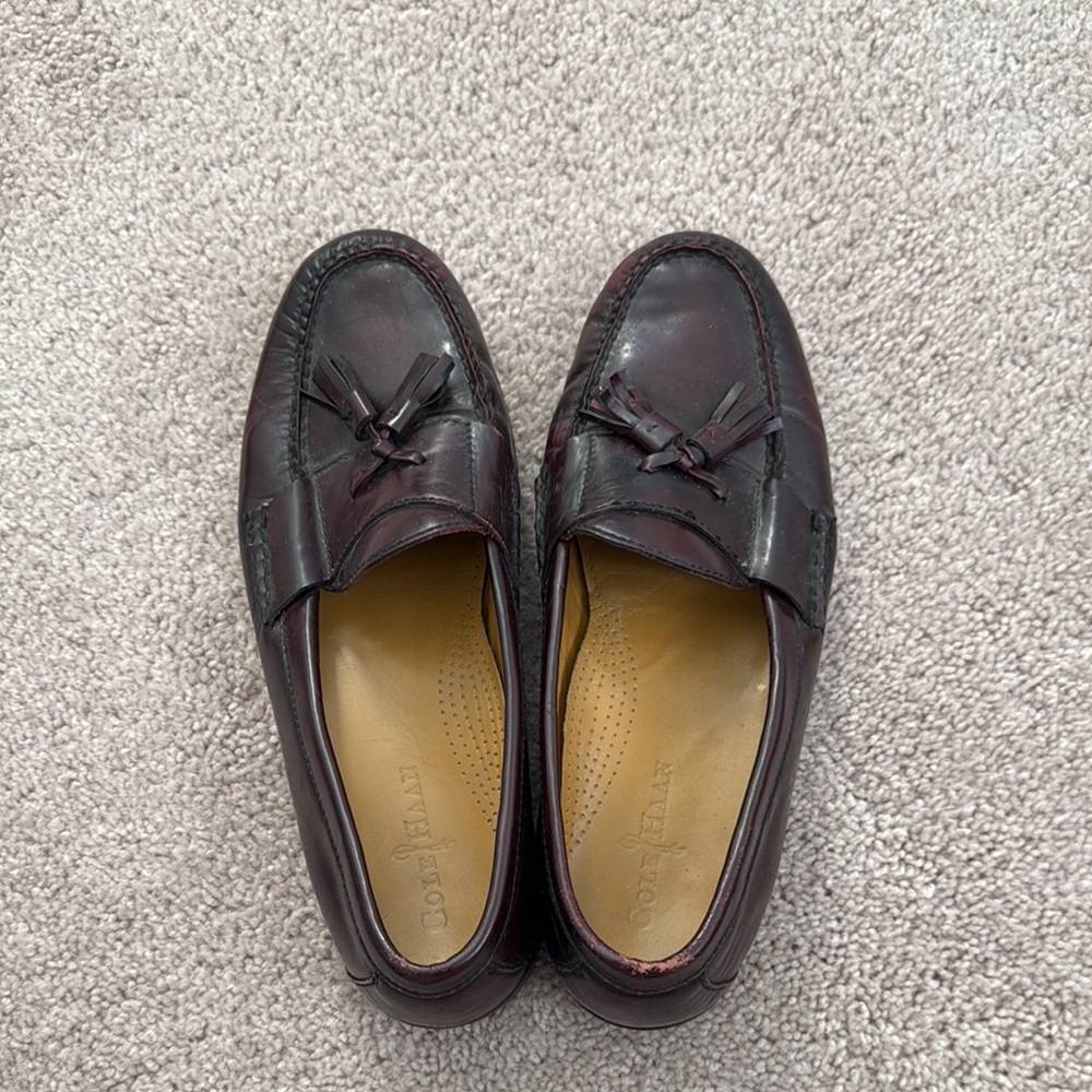 Cole Haan Men's Burgundy Loafers